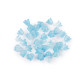 Koraliki plastikowe dzwoneczek barwione 9x11 mm - Malinowy (100 Gramy) Koraliki plastikowe dzwoneczek barwione 9x11 mm - Malinowy (100 Gramy)