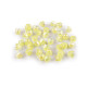 Koraliki plastikowe dzwoneczek efekt ab 9x11 mm - Czerwony (100 Gramy) Koraliki plastikowe dzwoneczek efekt ab 9x11 mm - Czerwony (100 Gramy)