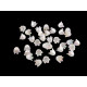 Koraliki plastikowe dzwoneczek efekt ab 9x11 mm - Czerwony (100 Gramy) Koraliki plastikowe dzwoneczek efekt ab 9x11 mm - Czerwony (100 Gramy)