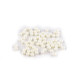 Mărgele de plastic ø6 mm - Alb (10 Grame) Mărgele de plastic ø6 mm - Alb (10 Grame)
