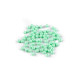 Mărgele de plastic ø6 mm - Alb (10 Grame) Mărgele de plastic ø6 mm - Alb (10 Grame)