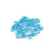 Mărgele de plastic ø6 mm - Alb (10 Grame) Mărgele de plastic ø6 mm - Alb (10 Grame)