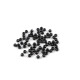 Mărgele de plastic ø6 mm - Alb (10 Grame) Mărgele de plastic ø6 mm - Alb (10 Grame)
