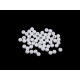 Mărgele de plastic ø6 mm - Alb (10 Grame) Mărgele de plastic ø6 mm - Alb (10 Grame)