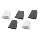 Iron-on non-woven fusible interfacing novopast 20-80 g/m² - Grey (5 Pieces) Iron-on non-woven fusible interfacing novopast 20-80 g/m² - Grey (5 Pieces)