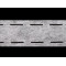 Double slotted fusible waistband interlining 10-35-10 - White (100 Meters)