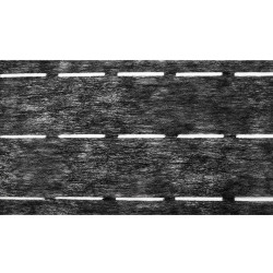Triple slotted fusible waistband interfacing 10-35-35-10 - Anthracite (100 Meters)
