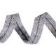 Fusible interfacing band w/h thread - Black (100 Meters) Fusible interfacing band w/h thread - Black (100 Meters)