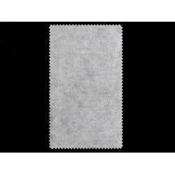 Netkaná textília na strihy perlan 45 g/m² šírka 70 cm - Biela (1 Meter)