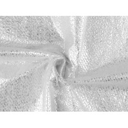 Termolin thermal insulation fabric al 240 g/m², with an aluminum layer, width 90 cm - White (1 Meter)