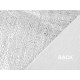 Termolin thermal insulation fabric al 240 g/m², with an aluminum layer, width 90 cm - White (1 Meter) Termolin thermal insulation fabric al 240 g/m², with an aluminum layer, width 90 cm - White (1 Meter)