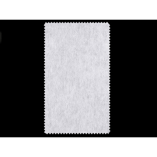 Termowłóknina do naprasowania 50+15 g/m² szerokość 100 cm - White (1 Metr) Termowłóknina do naprasowania 50+15 g/m² szerokość 100 cm - White (1 Metr)