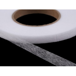 Fusible bonding web tape, width 10 mm - White (252 Meters)