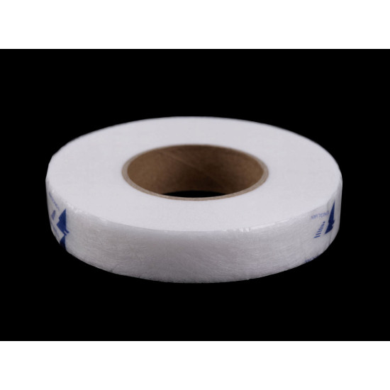 Fusible bonding web tape, width 15 mm - White (63 Meters) Fusible bonding web tape, width 15 mm - White (63 Meters)