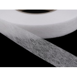 Fusible bonding web tape, width 20 mm - White (252 Meters)