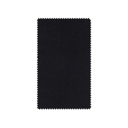 Wkład odzieżowy do naprasowania raslovka elastyczny 40 g/m² szerokość 150 cm - Czarny (1 Metr)