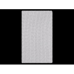 Wkład odzieżowy tkany do naprasowania double stretch do naprasowania kufner 53 g/m² szerokość 150 cm - White (1 Metr)