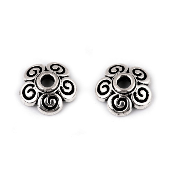 Capăcele decorative din metal ø8 mm - Platinum (100 Bucăți) Capăcele decorative din metal ø8 mm - Platinum (100 Bucăți)