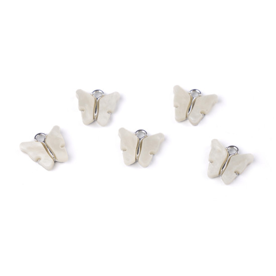 Fém medál / cipzár húzóka pillangó gyöngyös 13x15 mm - Púderrózsaszín (5 Darabok) Fém medál / cipzár húzóka pillangó gyöngyös 13x15 mm - Púderrózsaszín (5 Darabok)