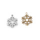 Anhänger schneeflocke ø 25 mm - Gold (5 Stücke) Anhänger schneeflocke ø 25 mm - Gold (5 Stücke)