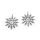 Anhänger schneeflocke mit geschliffenen steinchen ø 38 mm - Platine (2 Stücke) Anhänger schneeflocke mit geschliffenen steinchen ø 38 mm - Platine (2 Stücke)