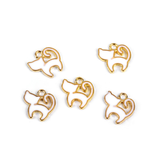 Zawieszka mini zwierzątka - White (5 Sztuki) Zawieszka mini zwierzątka - White (5 Sztuki)