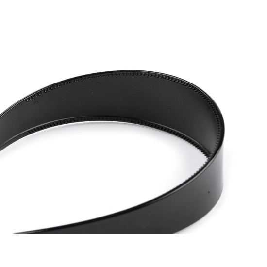 Cerchietto ampio in plastica, semplice / fascia per capelli - Nero (1 Pezzo) Cerchietto ampio in plastica, semplice / fascia per capelli - Nero (1 Pezzo)