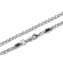 Łańcuszek sztrasowy do torebek i do odzieży 32,5 cm - Crystal (20 Sztuki)