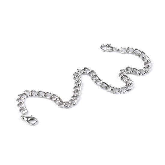 Łańcuszek metalowy do torebek i odzieży długość 23 cm - Złoty (5 Sztuki) Łańcuszek metalowy do torebek i odzieży długość 23 cm - Złoty (5 Sztuki)