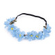 Bandeau élastique avec fleurs pour coiffure - Rose pâle (5 Pièces) Bandeau élastique avec fleurs pour coiffure - Rose pâle (5 Pièces)