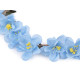 Bandeau élastique avec fleurs pour coiffure - Rose pâle (5 Pièces) Bandeau élastique avec fleurs pour coiffure - Rose pâle (5 Pièces)