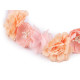 Bandeau élastique avec fleurs pour coiffure - Rose (1 Pièce) Bandeau élastique avec fleurs pour coiffure - Rose (1 Pièce)