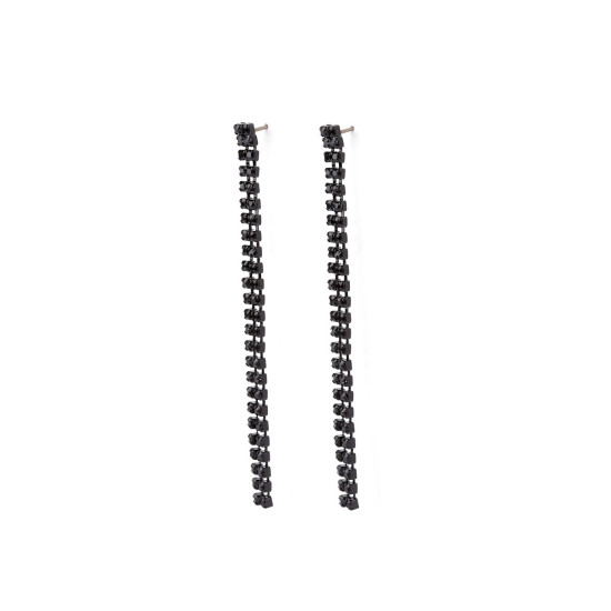 Boucles d’oreilles avec strass, bijouterie de jablonec - Cristal (2 Paires) Boucles d’oreilles avec strass, bijouterie de jablonec - Cristal (2 Paires)