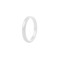 Bague en céramique pour femmes et filles - Blanc (1 Pièce)