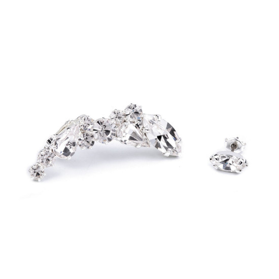 Kolczyki nausznice sztrasowe biżuteria jablonex - Crystal (1 Para) Kolczyki nausznice sztrasowe biżuteria jablonex - Crystal (1 Para)