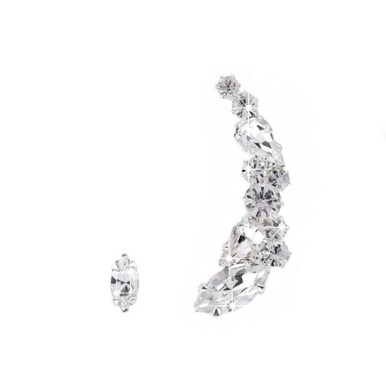 Kolczyki nausznice sztrasowe biżuteria jablonex - Crystal (1 Para) Kolczyki nausznice sztrasowe biżuteria jablonex - Crystal (1 Para)