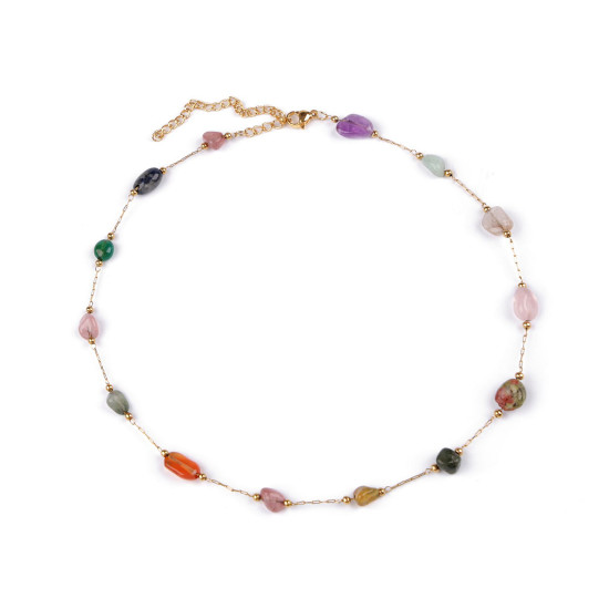 Collier en acier inoxydable - Multicolore (3 Pièces) Collier en acier inoxydable - Multicolore (3 Pièces)