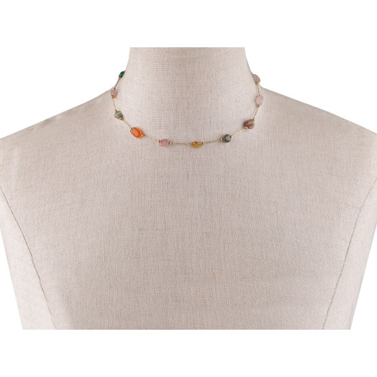 Collier en acier inoxydable - Multicolore (3 Pièces) Collier en acier inoxydable - Multicolore (3 Pièces)