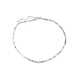 Collar de acero inoxidable con cuentas - Plata (1 Pieza) Collar de acero inoxidable con cuentas - Plata (1 Pieza)
