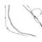 Collier double en acier inoxydable - Argent (1 Pièce)