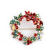 Broche couronne de fête avec strass - Vert foncé (8 Pièces) Broche couronne de fête avec strass - Vert foncé (8 Pièces)