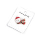 Brooch snowman - White (4 Pieces)
