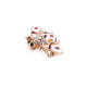 Broche con pedrería, abeja - Cobre (1 Pieza) Broche con pedrería, abeja - Cobre (1 Pieza)