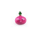 Brooch / badge, mini - Pink (1 Piece)