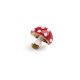Brooch / badge, mini - Pink (3 Pieces)