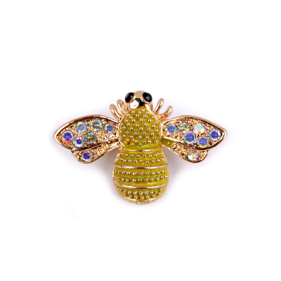 Brooch / badge, mini - Pink (3 Pieces)