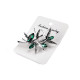Bross csiszolt kövekkel - Kék (1 Darab) Bross csiszolt kövekkel - Kék (1 Darab)