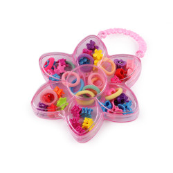 Hair accessories set in a box - Mix (1 Box)
