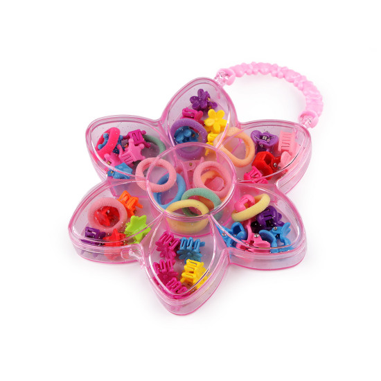 Hair accessories set in a box - Mix (1 Box) Hair accessories set in a box - Mix (1 Box)