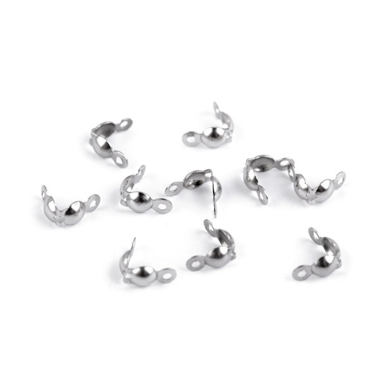 Łapaczka ze stali nierdzewnej 8 mm - Platyna (10 Sztuki) Łapaczka ze stali nierdzewnej 8 mm - Platyna (10 Sztuki)